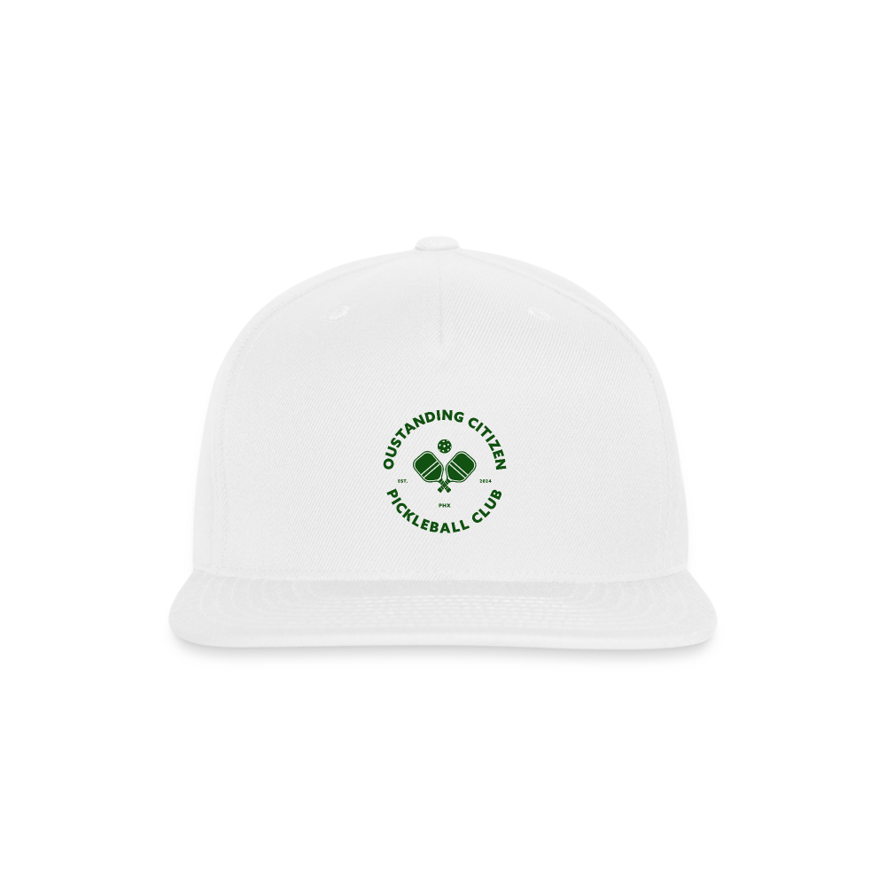 Outstanding Pickleball Baseball hat - white