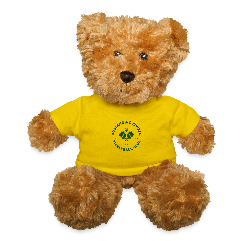 Pickle Ball Bear - yellow