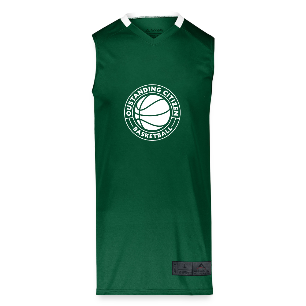 Outstanding Basketball Jersey - dark green