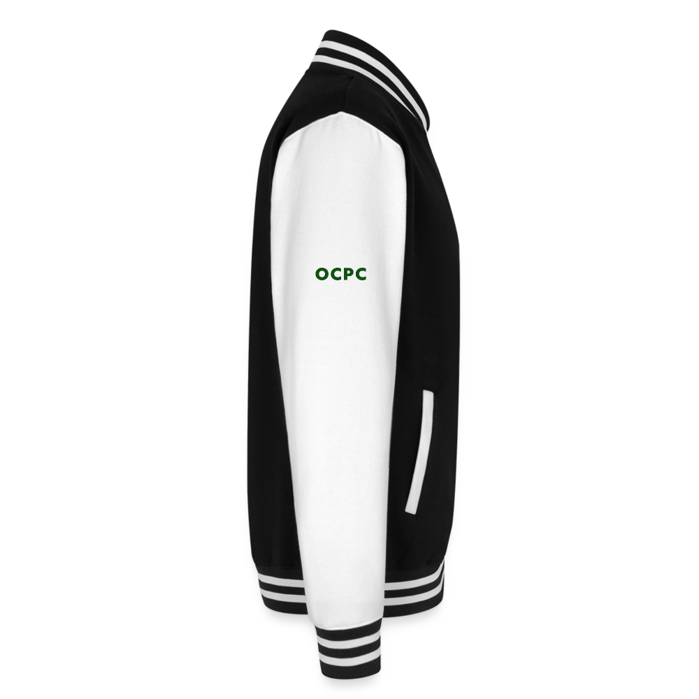 OCPC Lettermans Jacket - black/white