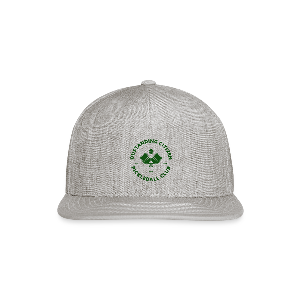 Outstanding Pickleball Baseball hat - heather gray