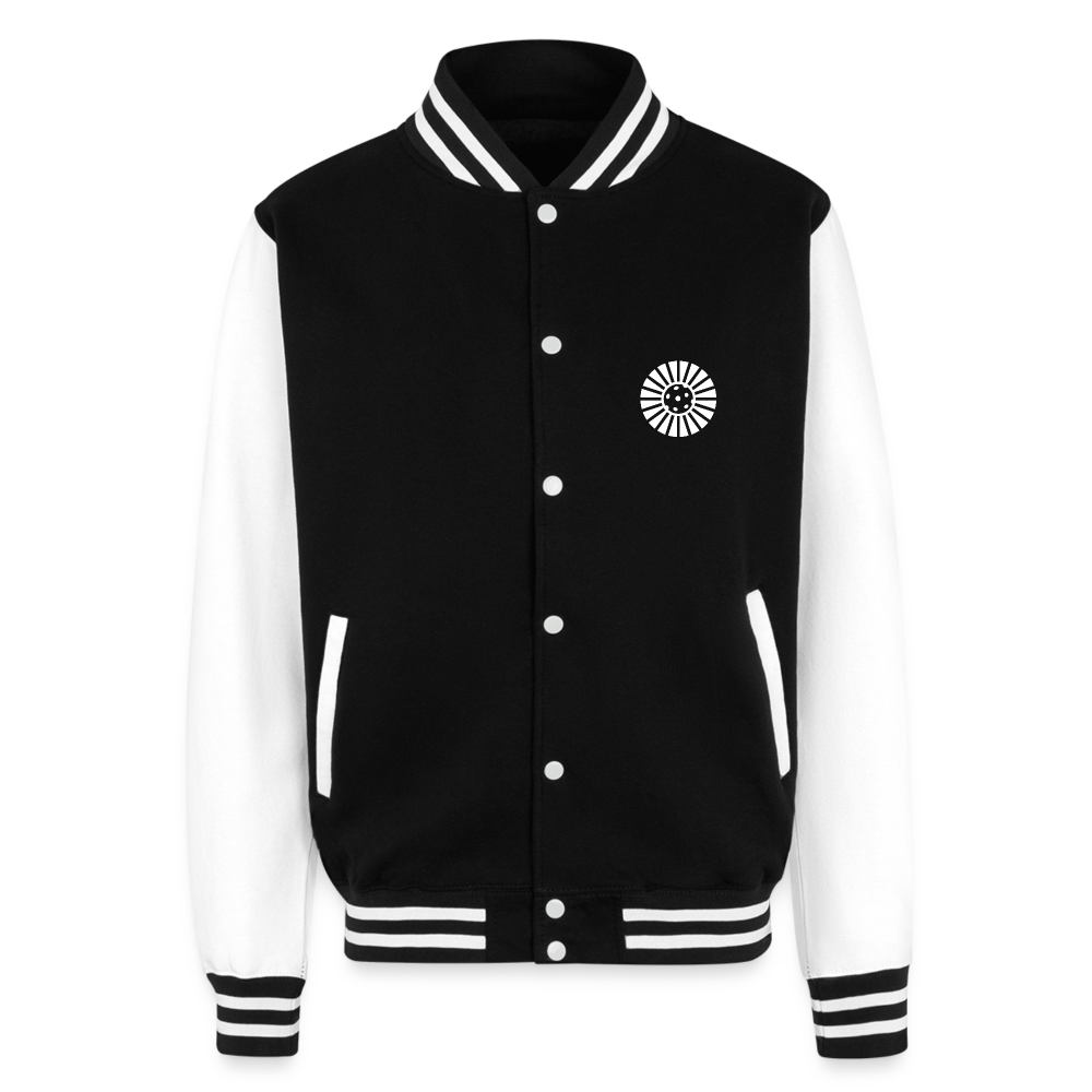 OCPC Lettermans Jacket - black/white