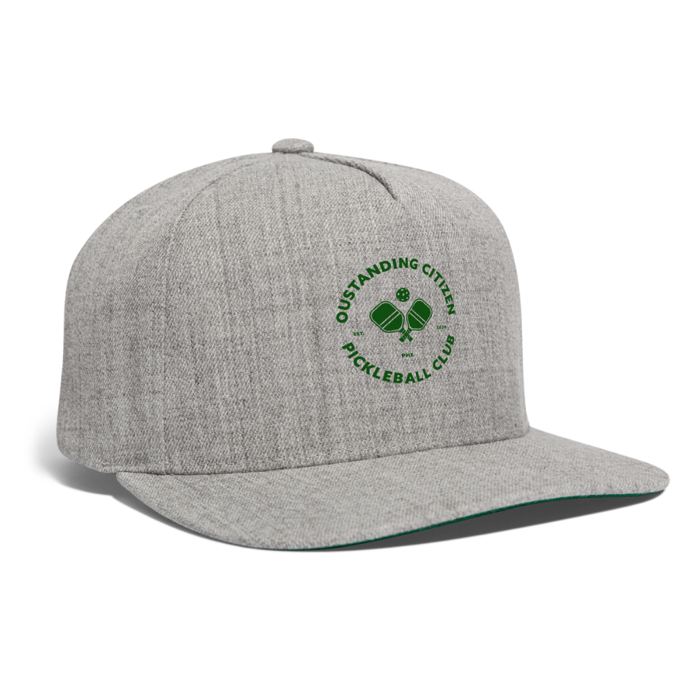 Outstanding Pickleball Baseball hat - heather gray