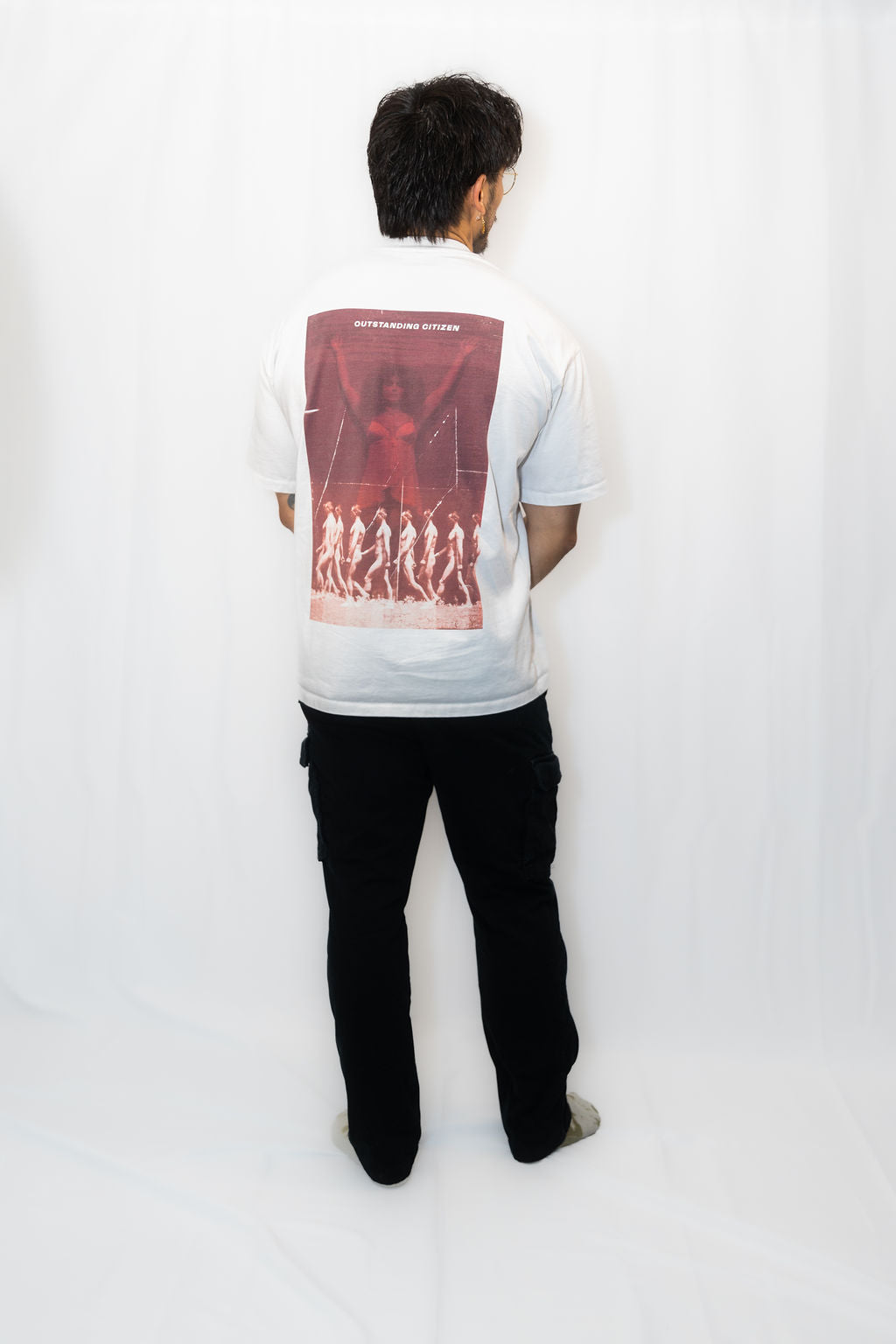 Red Empress White Tee