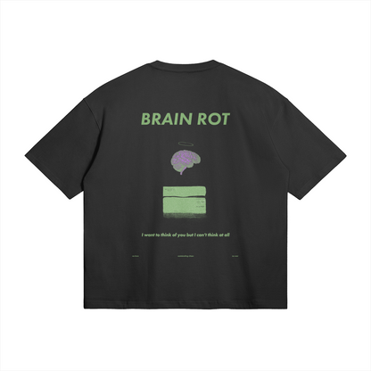 Green Skeleton Boxy Tee